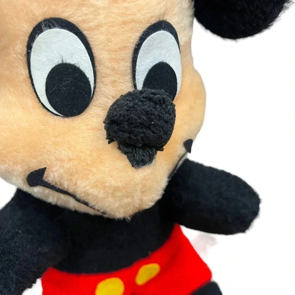 VTG Walt Disney Mickey Mouse Plush Blue Tag Collectible Stufffed Animal - Picture 3 of 8
